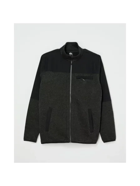 Polar outdoor Quiksilver Keller Full Zip szary ciemny S czarny