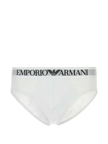 Chiloți Emporio Armani stretch alb