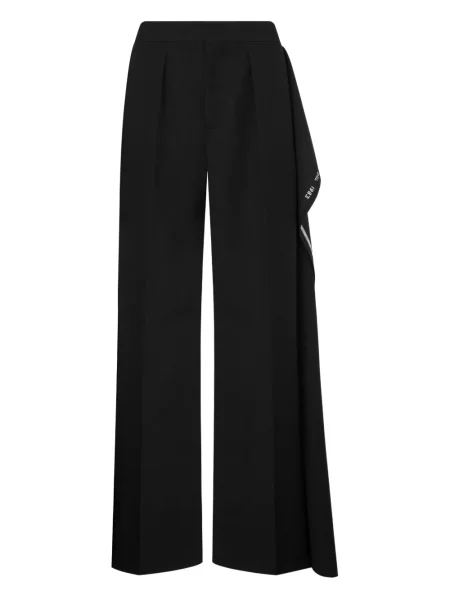 Pantaloni Moschino plisate negru
