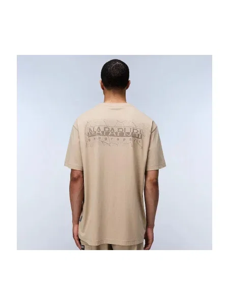 Tricou Napapijri bej