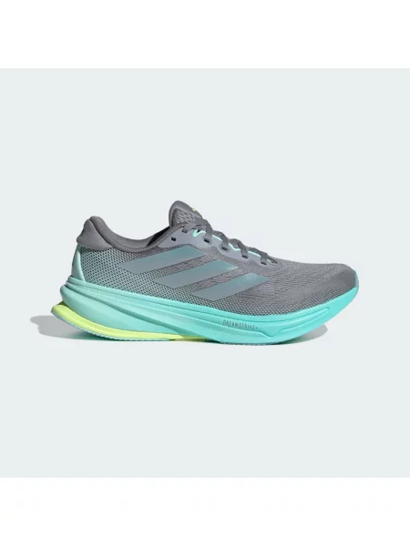 Běžecké běžecké boty Adidas šedé