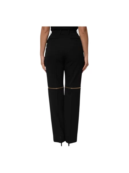 Spodnie Dolce And Gabbana wełniane czarne