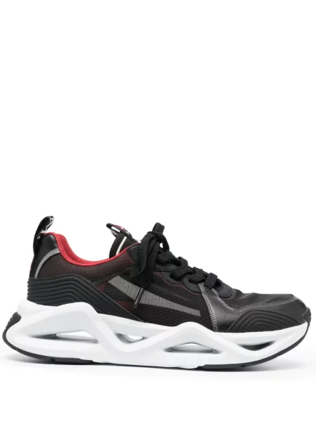 Sneakerși Ea7 Emporio Armani plasă negru