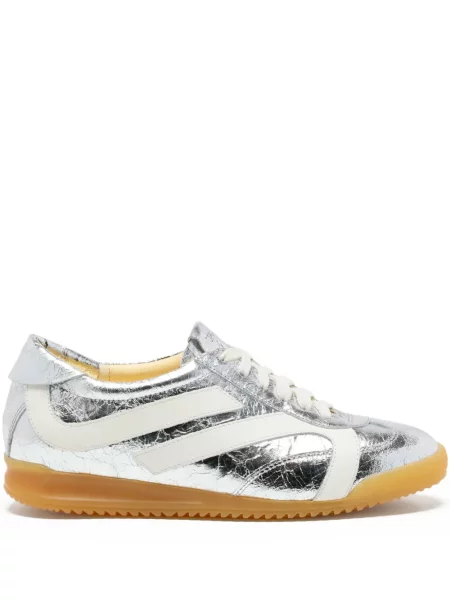 Sneakerși Proenza Schouler din piele argintiu