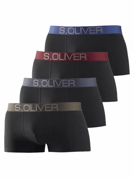 S.Oliver Boksarice mešane barve črna