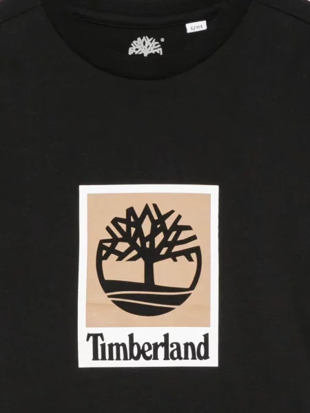 Koszulka dziecięca Timberland czarna