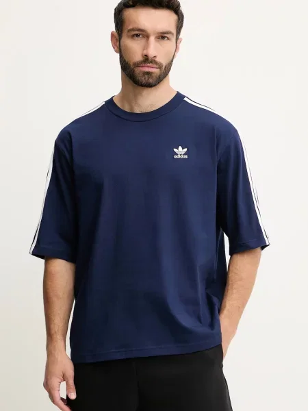 ADIDAS ORIGINALS Tricou Adicolor indigo alb