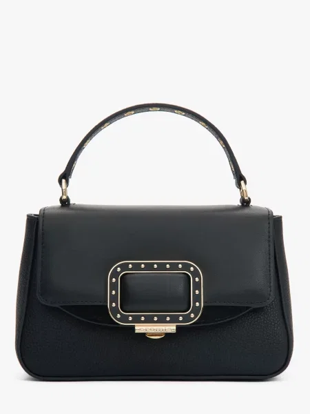 Кожаная сумка Cromia черная