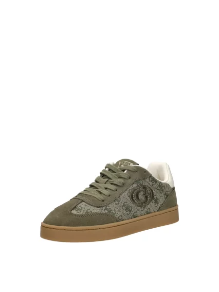 Guess Sneakersy FLTJAC Khaki beżowe