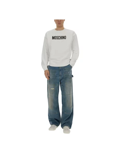Jeansy Moschino niebieskie