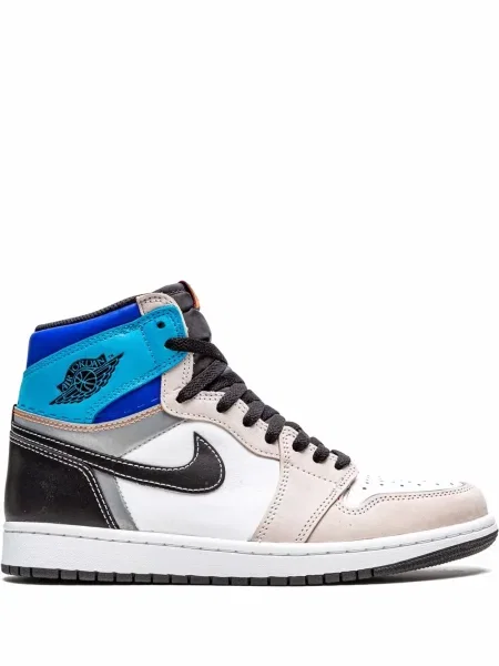 Sneakerși Jordan Air Jordan 1 alb