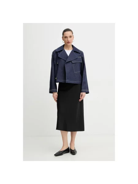 Kurtka jeansowa Ps By Paul Smith niebieska