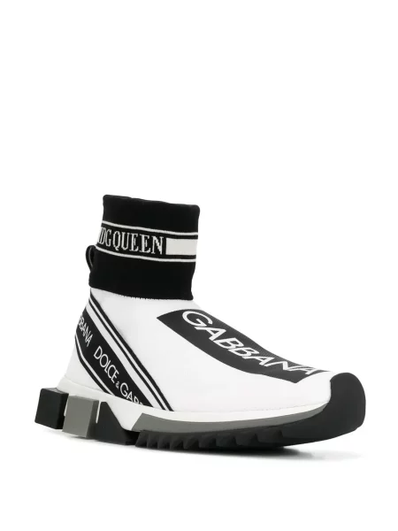 Sneakerși Dolce & Gabbana clasici alb