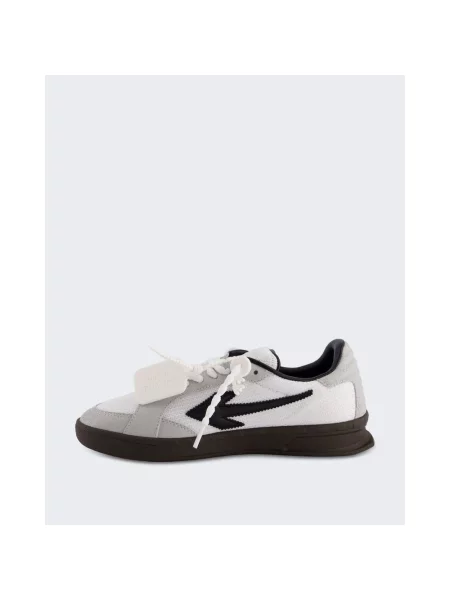 Sneakersy Off-white skórzane białe
