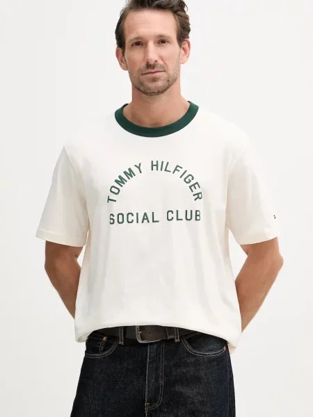 Tommy Hilfiger tričko béžové