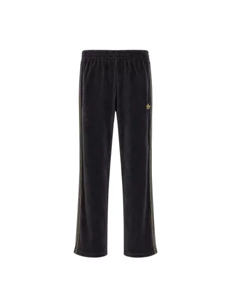 Adidas Originals spodnie dresowe z bawełną Firebird Velour czarne