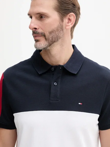 Tenisz pólóing Tommy Hilfiger fehér