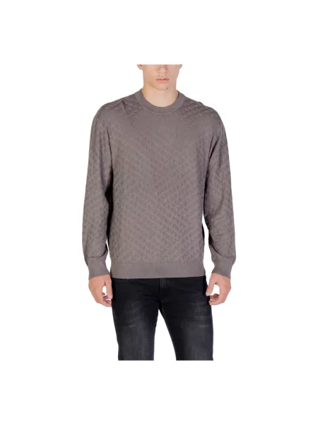Sweter Armani Exchange szary