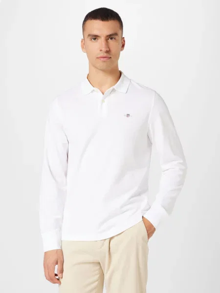 GANT Tricou bleumarin / roșu alb