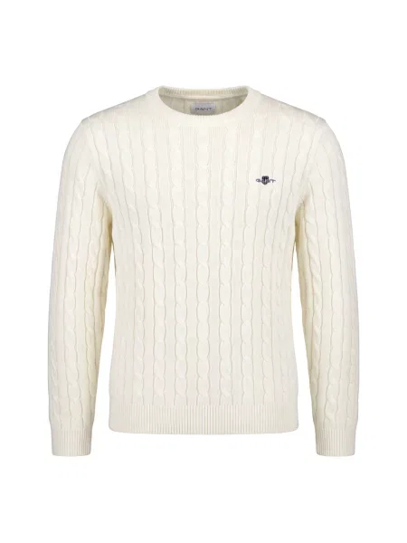 Sweter Gant biały