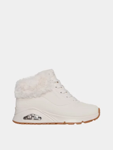 Детские ботинки Skechers белые