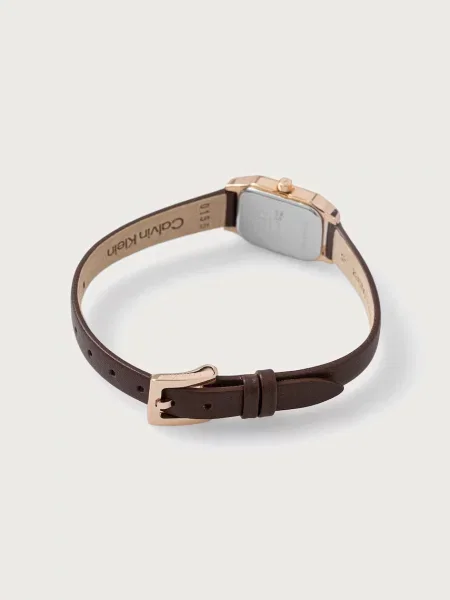 Calvin Klein hodinky dámske Soft Form hnedá
