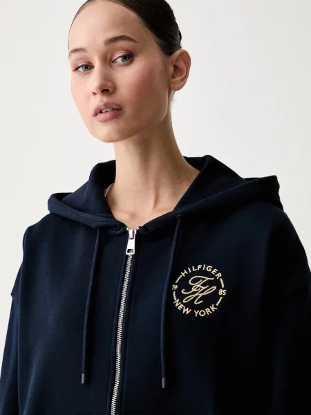 Суичър с качулка Tommy Hilfiger с качулка