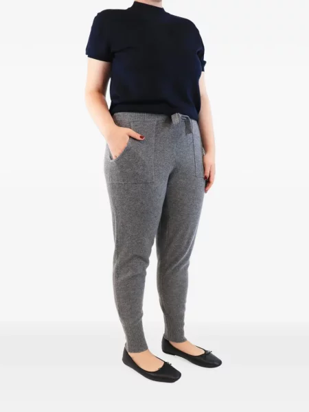 Pantaloni Eres alergare cu cordon gri