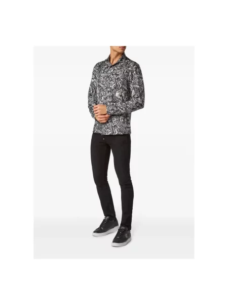 Koszula Philipp Plein casual czarna
