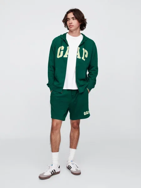 Kratke hlače Gap z avtogramom zelena