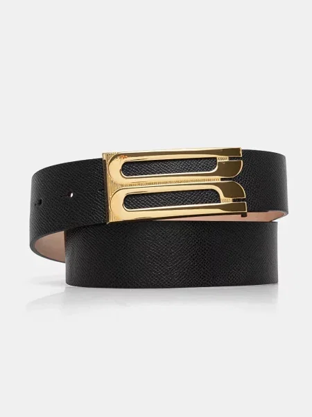 Victoria Beckham curea de piele femei negru