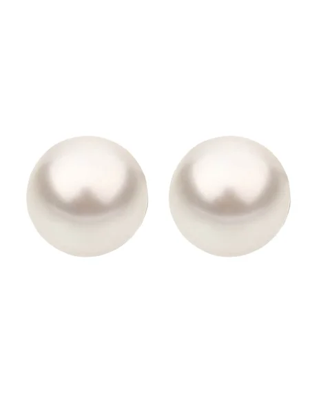 Nenalina Cercei auriu / perlat alb