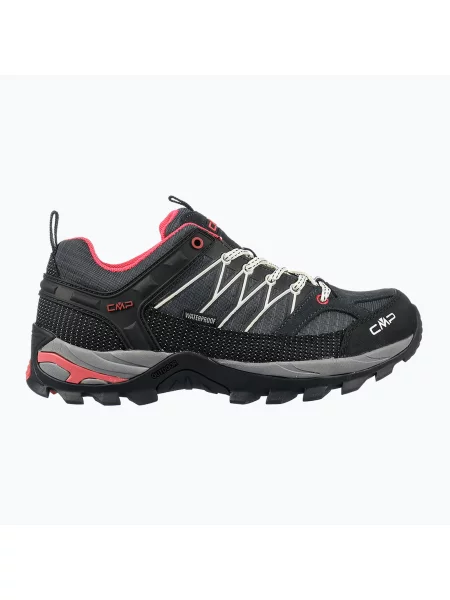 Buty trekkingowe CMP Rigel Low Wp antracite/off white szare
