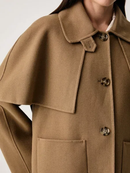 Barbour rövid dzseki női gyapjúval Aggy barna