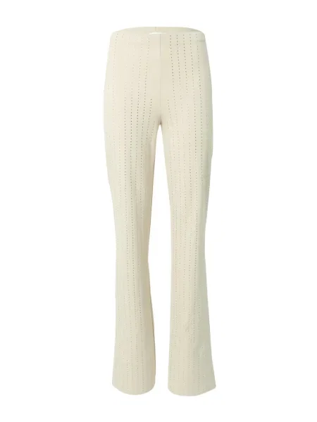 Samsøe Samsøe Nohavice CRYSTAL / zlatá béžová