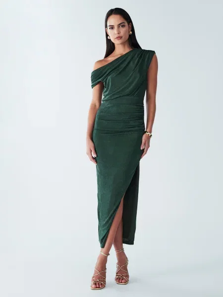BWLDR Večernja haljina Veleda kraljevski zelena