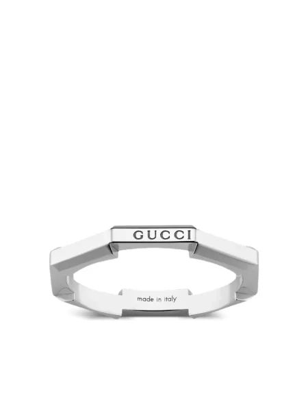 Inel Gucci argintiu
