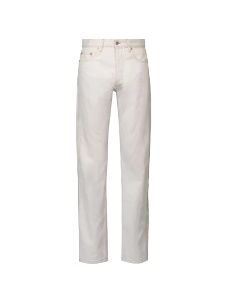 Jeansy straight leg Maison Margiela białe