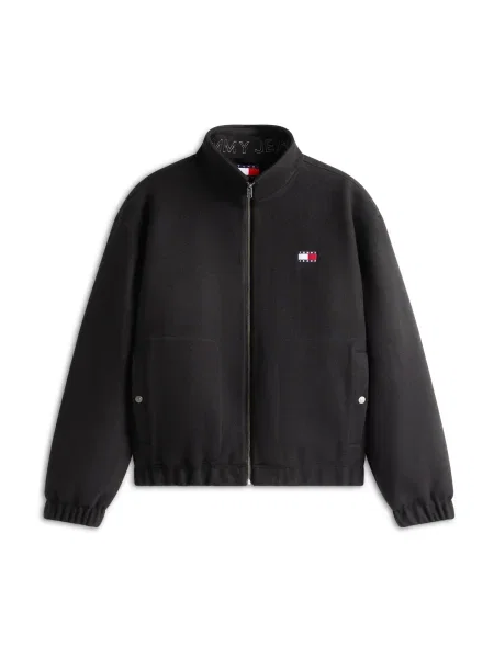 Tommy Jeans Geacă de primăvară-toamnă ESSENTIAL' negru