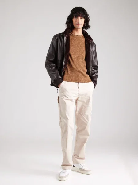 JACK & JONES Majica JORWINTE čokolada
