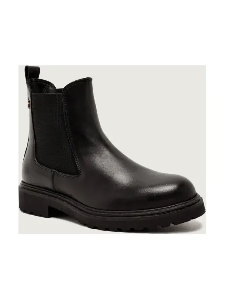 TOMMY HILFIGER Ghete chelsea negru