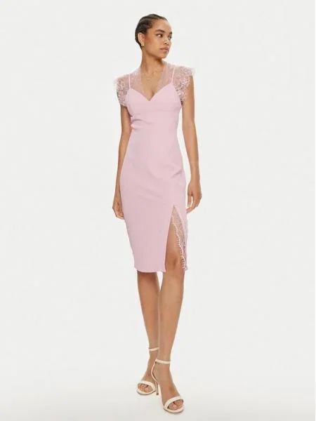 Imperial Rochie cocktail roz