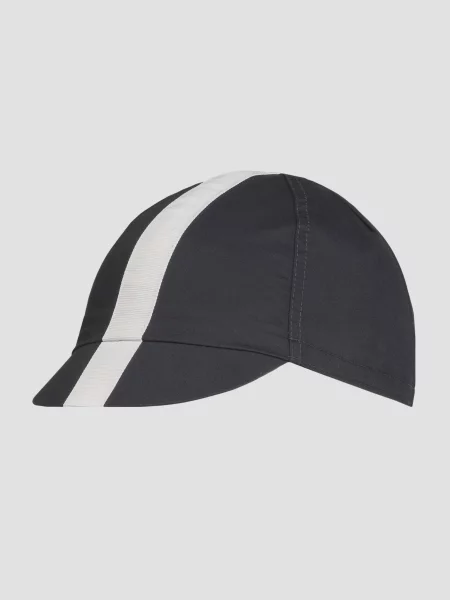 Czarno-biała Czapka Rowerowa Rapha Cap Ii biała