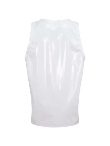 Αμάνικη μπλούζα Comme Des Garçons Homme Plus λευκό