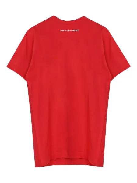 Tricou Comme Des Garçons Shirt cu imagine roșu