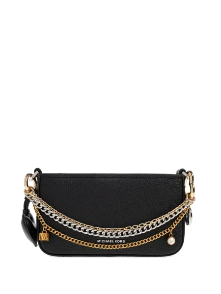 Espadrile Michael Michael Kors din piele cu tepi cu motiv cu inimi negru