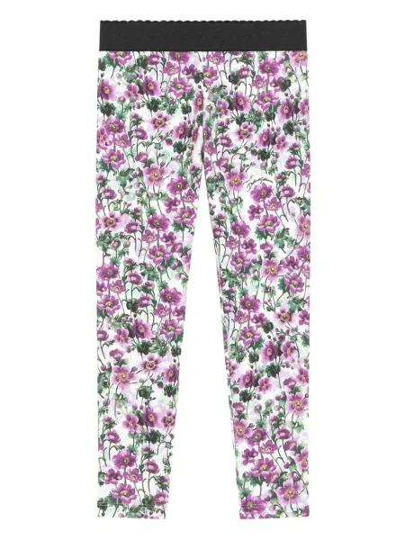 Legginsy dziecięce Dolce And Gabbana białe