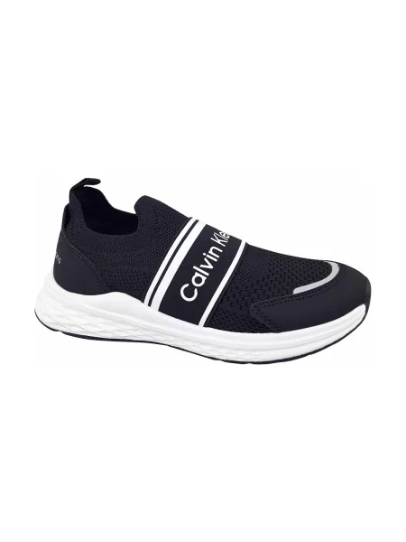 Sneakerși copii Calvin Klein Jeans negru