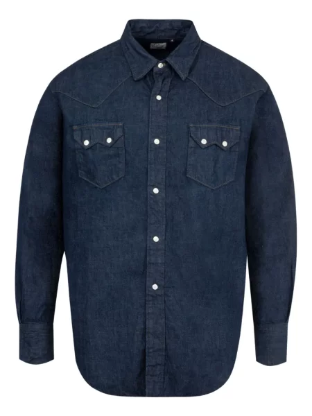 Cămașă din denim Orslow albastru
