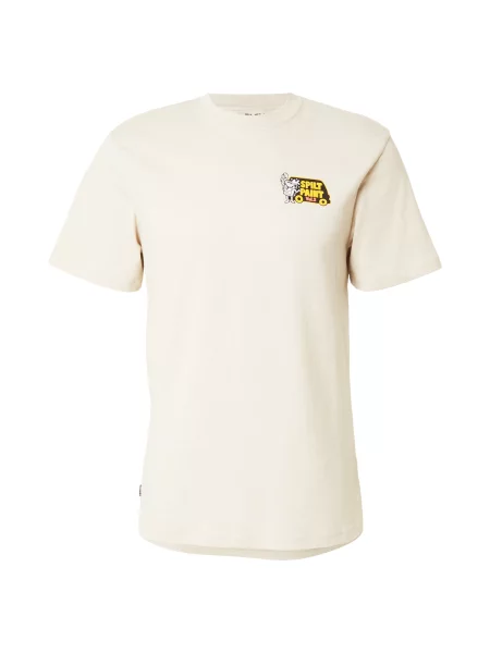ELEMENT Tricou VAN crem / galben / portocaliu mandarină negru
